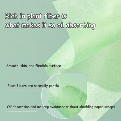 200 Sheets Oil Absorbing Sheets for Face,Oil Blotting Sheets for Face Soft Oil Unisex Blotting Papers,Makeup Blotting Paper Oil Blotting Sheets for Oily Care (Gardenia+Rose)