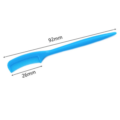 30Pcs Plastic Mini Eyebrow Eyelash Combs Professional Beauty Eyelash Aid Comb Eye Lashes Separator Cosmetic Tool for Eyelash Extension